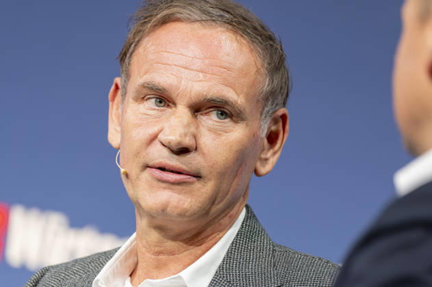 Oliver Blume EUR, Deutschland, Berlin, 07.10.2026: Oliver Blume CEO Volkswagen Group, besucht die in Berlin stattfindene Jubiläumsveranstaltung von 80 Jahre Handelsblatt und 100 Jahre WirtschaftsWoche.