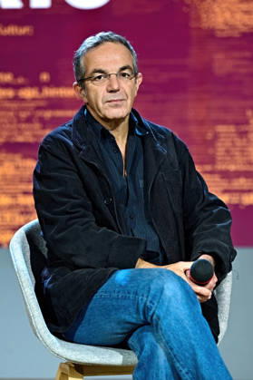 Frankfurter Buchmesse 2026. Schriftsteller Navid Kermani am 07.10.2026 auf der Frankfurter Buchmesse. 20261007MWI151372
