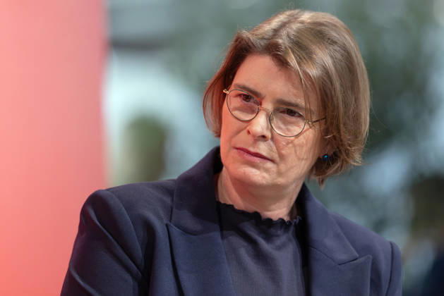 Buchmesse Frankfurt 2026 Histotikerin Christina Morina im Gespräch., Frankfurt am Main Hessen Deutschland Messegelände