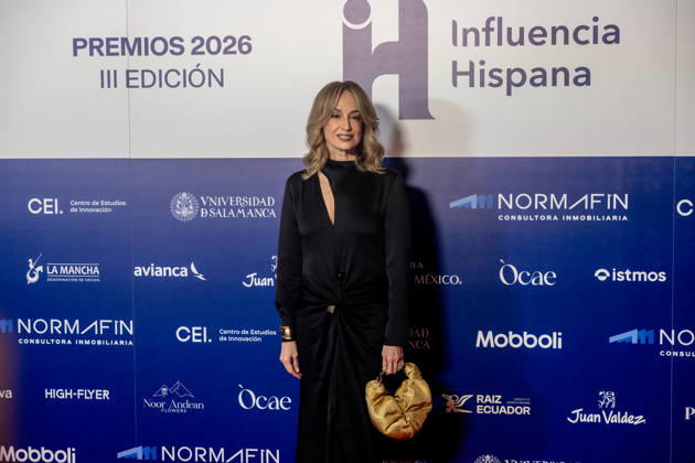 3rd Annual Hispanic Influence Awards Designer Silvia Tcherassi during the 3rd Annual Hispanic Influence Awards ceremony on October 7, 2026, in Madrid, Spain. The main objective of the Hispanic Influence Awards is to recognize excellence, talent, creativity, and leadership of individuals and institutions that strengthen the ties between the Spanish-speaking community and promote Hispanic values on a global scale. OCTOBER 7, 2026 HISPANIC INFLUENCE AWARDS SPANISH-SPEAKERS HISPANIC IDENTITY Madrid, Spain Copyright: xRicardoxRubiox 7827145