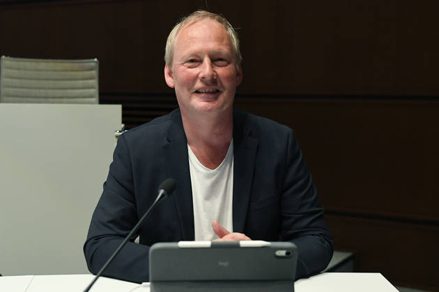 Bezirksvertretung Alt-Oberhausen am 07.10.2026 im Rathaus Oberhausen ( Ratssaal ) Wolfgang Kempkes ( OB-Kandidat der AfD Oberhausen )