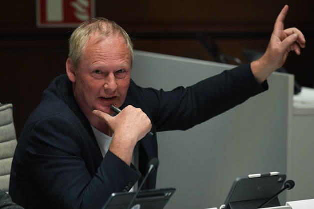 Bezirksvertretung Alt-Oberhausen am 07.10.2026 im Rathaus Oberhausen ( Ratssaal ) Wolfgang Kempkes ( OB-Kandidat der AfD Oberhausen )