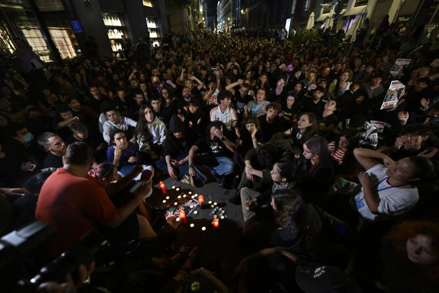 Deceased 87-year-old Mari Carmen Abascal remembered at Madrid housing protest MADRID, SPAIN - OCTOBER 7: Dozens of people gather in support of Mari Carmen Abascal during a protest outside the Congress of Deputies in Madrid, Spain, on October 7, 2026. The 87-year-old Abascal, who became a symbol of Spain s housing crisis in recent weeks, died in hospital after spending 15 days there following her eviction from her home by police in Madrid on September 23, 2026. Burak Akbulut Anadolu Madrid Spain. Editorial use only. Please get in touch for any other usage.  Copyright: x2026xAnadoluxBurakxAkbulutx