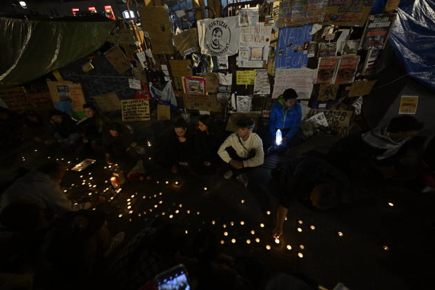 Supporters gather in Madrid for Maricarmen Abascal after her death MADRID, SPAIN - OCTOBER 7: People gather in support of Maricarmen Abascal during a protest at Puerta del Sol in Madrid, Spain on October 7, 2026. The 87-year-old Abascal, who became a symbol of Spain s housing crisis in recent weeks, died in hospital after spending 15 days there following her eviction from her home by police in Madrid on September 23, 2026. Burak Akbulut Anadolu Madrid Spain. Editorial use only. Please get in touch for any other usage.  Copyright: x2026xAnadoluxBurakxAkbulutx