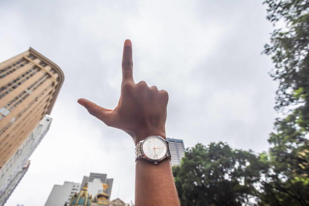 October 7, 2026: Rio de Janeiro, Brazil. October 7, 2026. March for Democracy: Students gather to protest the rise of the far right and march through the city center (Cinelo¢ndia) in support of President Lula s candidacy. Photo: . - ZUMAl255 20261007_zip_l255_010 Copyright: xEllanxLustosax
