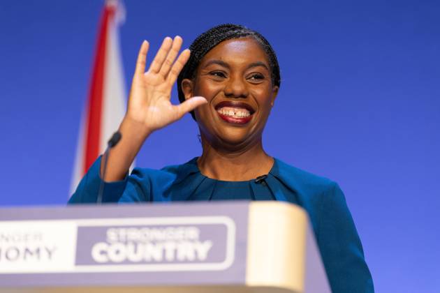 Conservative Party Conference, Day 4, The ICC Birmingham, UK - 07 Oct 2026 Kemi Badenoch, leader of the Conservative delivers her keynote speech on the final day (day four), of the UK Conservative Party Conference in Birmingham The Conservative Party leader, Kemi Badenoch s gives her keynote speech at the International Convention Centre on the final day (day four) of the Conservative Party Conference at the International Convention Centre in Birmingham. The Conservative Party opened its annual conference under the slogan Stronger economy, stronger country Birmingham United Kingdom Copyright: xPhilxLewisx xSOPAxImagesx Phil-Lewis-1456699