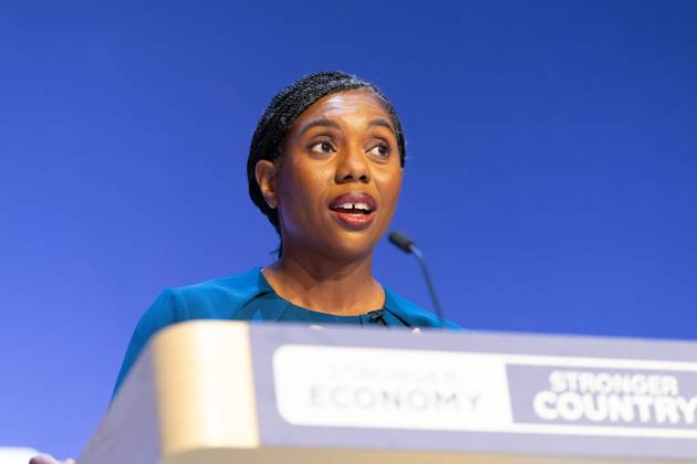 Conservative Party Conference, Day 4, The ICC Birmingham, UK - 07 Oct 2026 Kemi Badenoch, leader of the Conservative delivers her keynote speech on the final day (day four), of the UK Conservative Party Conference in Birmingham The Conservative Party leader, Kemi Badenoch s gives her keynote speech at the International Convention Centre on the final day (day four) of the Conservative Party Conference at the International Convention Centre in Birmingham. The Conservative Party opened its annual conference under the slogan Stronger economy, stronger country Birmingham United Kingdom Copyright: xPhilxLewisx xSOPAxImagesx Phil-Lewis-1456708