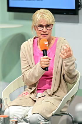 Frankfurter Buchmesse 2026. Schriftstellerin Cornelia Nele Neuhaus am 07.10.2026 auf der Frankfurter Buchmesse. 20261007MWI151419