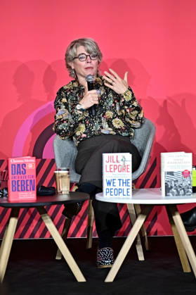 Frankfurter Buchmesse 2026. Autorin Jill Lepore am 07.10.2026 auf der Frankfurter Buchmesse. 20261007MWI151514