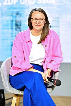 Frankfurter Buchmesse 2026. Schriftstellerin Johanna Sebauer am 07.10.2026 auf der Frankfurter Buchmesse. 20261007MWI151588