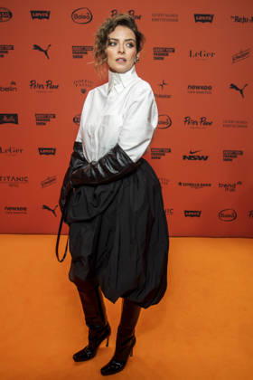 ABB ABOUTYOU- Eva Padberg zu Gast auf dem Orangenen Teppich bei der ABOUT YOU Opera Fashion Show im Admiralspalast am 07.10.2026 in Berlin Berlin Deutschland