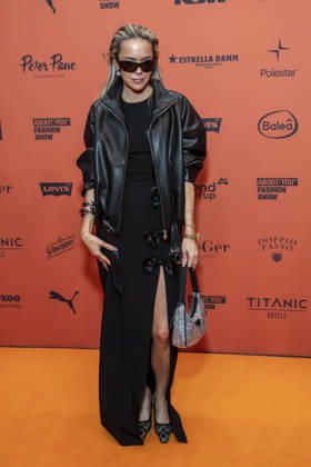 ABB ABOUTYOU- Marina Hoermanseder zu Gast auf dem Orangenen Teppich bei der ABOUT YOU Opera Fashion Show im Admiralspalast am 07.10.2026 in Berlin Berlin Deutschland