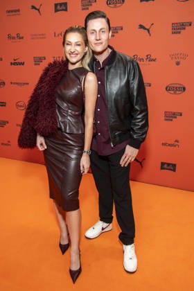 ABB ABOUTYOU- Lisa Walser und Henry Walser zu Gast auf dem Orangenen Teppich bei der ABOUT YOU Opera Fashion Show im Admiralspalast am 07.10.2026 in Berlin Berlin Deutschland