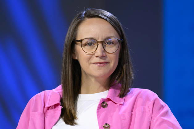 Schriftstellerin Johanna Sebauer spricht bei auf der Frankfurter Buchmesse 2026. Frankfurt am Main, 07.10.2026 Hessen Deutschland Copyright: xDwixAnoraganingrumx