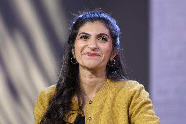 Schriftstellerin Shida Bazyar spricht bei auf der Frankfurter Buchmesse 2026. Frankfurt am Main, 07.10.2026 Hessen Deutschland Copyright: xDwixAnoraganingrumx