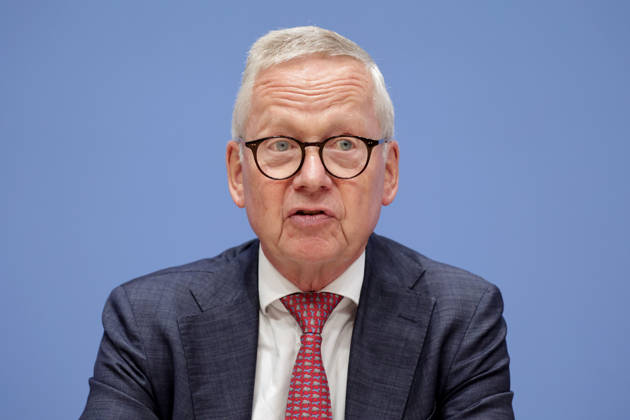 Lutz Goebel, Vorsitzender des Nationalen Normenkontrollrats, PK zu - Jahresbericht des Nationalen Normenkontrollrats zum Bürokratieabbau, Berlin, 08.10.2026