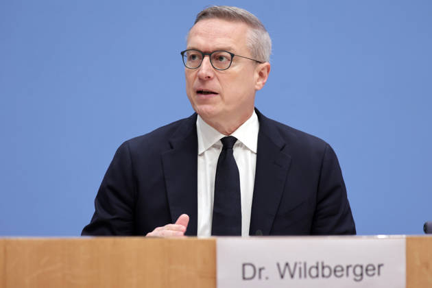 Dr. Karsten Wildberger, Bundesminister für Digitalisierung und Staatsmodernisierung (BMDS), PK zu - Jahresbericht des Nationalen Normenkontrollrats zum Bürokratieabbau, Berlin, 08.10.2026