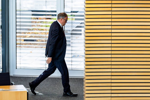 08.10.2026, GER, News Politik, 8.Wahlperiode, 57.Plenarsitzung im Plenarsaal Thüringer Landtag Mario Voigt (CDU) verlässt den Planarsaal 99096 Erfurt Thueringer Landtag Thüringen Deutschland
