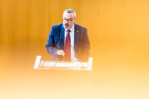 08.10.2026, GER, News Politik, 8.Wahlperiode, 57.Plenarsitzung im Plenarsaal Thüringer Landtag Sascha Schloesser (AFD) 99096 Erfurt Thueringer Landtag Thüringen Deutschland