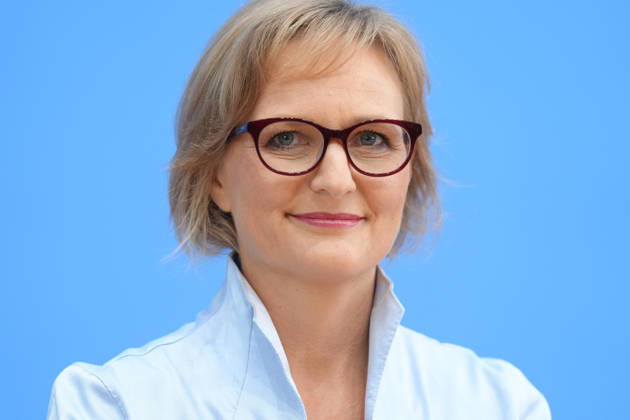 Bundespressekonferenz, Vorstellung des Gruenen Leitantrages - Unser Plan für Deutschland Franziska Brantner (Gruene) im Portrait bei der Vorstellung des Gruenen Leitantrages - Unser Plan für Deutschland in der Bundespressekonferenz, Berlin, 08.10.2026 Berlin Berlin Deutschland