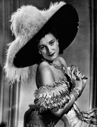 Evie Hayes. November 21, 1940. (Photo by Athol Shmith).  Copyright: xAtholxShmithx 5513-81307429