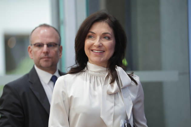 Katherina Reiche, Bundesministerin für Wirtschaft und Energie, CDU, PK zu - Vorstellung der Herbstprojektion 2026 der Bundesregierung, Berlin, 08.10.2026