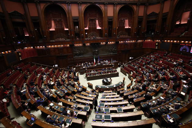 October 8, 2026, Rome, Rome, Italy: Secret ballot vote for the new electoral law in the Chamber of Deputies, Rome, October 8, 2026 Rome Italy  - ZUMAa289 20261008_zia_a289_006 Copyright: xFrancescoxFotiax xAgfx