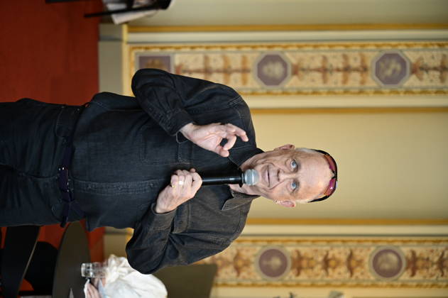 Stefan Hippler beim Pressegespräch und Präsentation des 16. HOPE-Award zur 18. HOPE-Gala Dresden im Schauspielhaus Dresden. Dresden, 08.10.2026 Copyright: xMatthiasxWehnertx