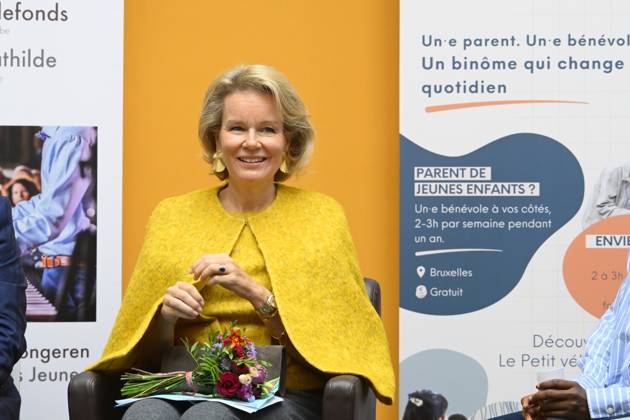 Queen Mathilde Visits Winners Of the 2026 Queen Mathilde Prize BRUSSELS, BELGIUM - OCTOBER 08: Queen Mathilde of Belgium pictured visiting two organizations that won the 2026 Queen Mathilde Prize : « le Petit Vélo Jaune », on October 08, 2026 in Brussels, Belgium, 08 10 2026 Brussels Belgium Copyright: xPhilipxReynaersx