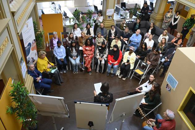 Queen Mathilde Visits Winners Of the 2026 Queen Mathilde Prize BRUSSELS, BELGIUM - OCTOBER 08: Queen Mathilde of Belgium pictured visiting two organizations that won the 2026 Queen Mathilde Prize : « le Petit Vélo Jaune », on October 08, 2026 in Brussels, Belgium, 08 10 2026 Brussels Belgium Copyright: xPhilipxReynaersx