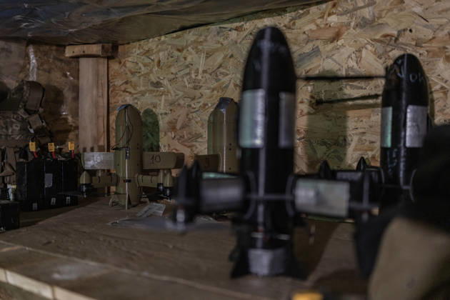 Ukrainian drone units are on duty at the front lines in Donetsk Region DONETSK REGION, UKRAINE - OCTOBER 8: Diego Herrera Carcedo Anadolu Donetsk Ukraine. Editorial use only. Please get in touch for any other usage.  Copyright: x2026xAnadoluxDiegoxHerreraxCarcedox