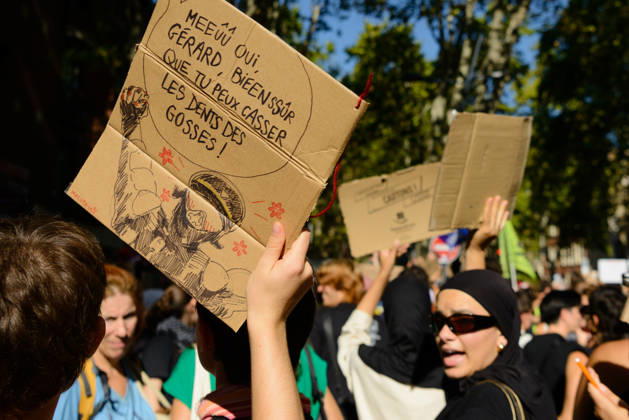High school students™ protest known as Act 3 in Toulouse. Supported by the CGT and FO trade unions. - 08 10 2026 - France Midi-Pyrenees Toulouse -  MathieuxPinardxBailletx xLexPictorium LePictorium_0342397