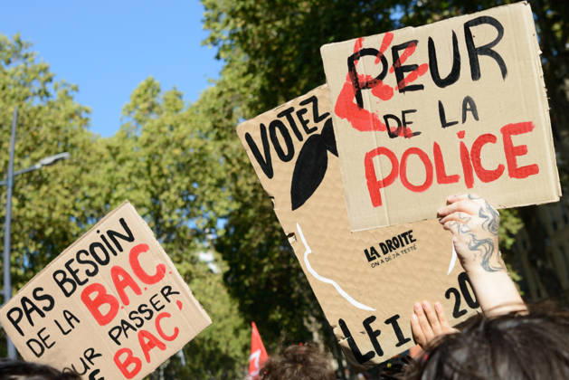 High school students™ protest known as Act 3 in Toulouse. Supported by the CGT and FO trade unions. - 08 10 2026 - France Midi-Pyrenees Toulouse -  MathieuxPinardxBailletx xLexPictorium LePictorium_0342395