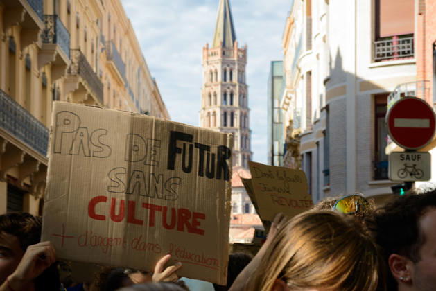 High school students™ protest known as Act 3 in Toulouse. Supported by the CGT and FO trade unions. - 08 10 2026 - France Midi-Pyrenees Toulouse -  MathieuxPinardxBailletx xLexPictorium LePictorium_0342401