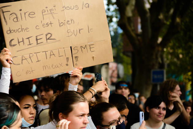 High school students™ protest known as Act 3 in Toulouse. Supported by the CGT and FO trade unions. - 08 10 2026 - France Midi-Pyrenees Toulouse -  MathieuxPinardxBailletx xLexPictorium LePictorium_0342419