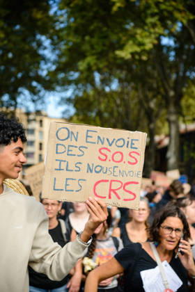 High school students™ protest known as Act 3 in Toulouse. Supported by the CGT and FO trade unions. - 08 10 2026 - France Midi-Pyrenees Toulouse -  MathieuxPinardxBailletx xLexPictorium LePictorium_0342422