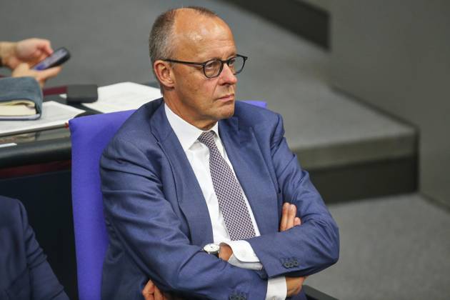 Berlin, Deutschland, 08.10.2026: Deutscher Bundestag: 99. Bundestagssitzung: Bundeskanzler Friedrich Merz (CDU) Copyright: xdtsxNachrichtenagenturx dts_137633