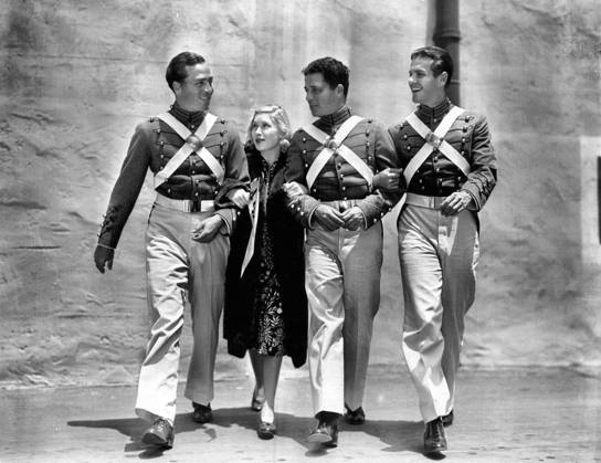 Touchdown, Army, with Mary Carlisle, Robert Cummings, John Howard, William Frawley, Raymond Hatton, Benny Baker and Owen Davis, Jr. Directed by Kurt Neumann. April 03, 1939.  Copyright: xParamountxPicturesxInc.x 5513-85305402