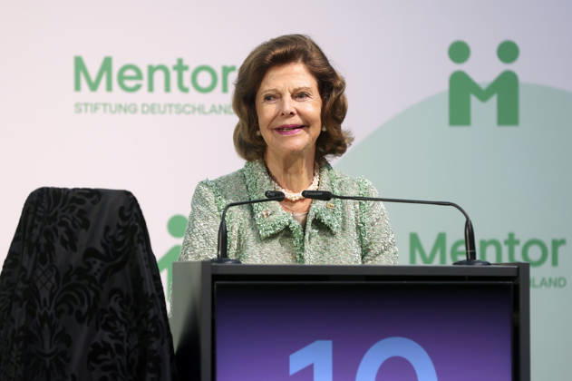 Königin Silvia von Schweden beim Jubiläum der Mentor-Stiftung auf der Insel Mainau. Mainau, 08.10.2026