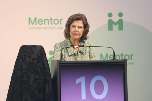Königin Silvia von Schweden beim Jubiläum der Mentor-Stiftung auf der Insel Mainau. Mainau, 08.10.2026
