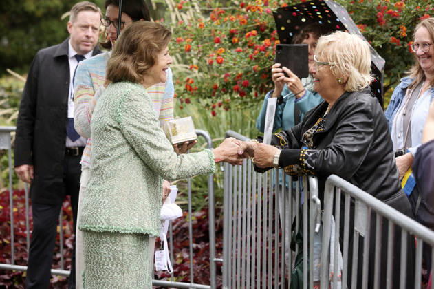 Königin Silvia von Schweden beim Jubiläum der Mentor-Stiftung auf der Insel Mainau. Mainau, 08.10.2026