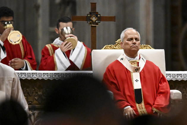 October 8, 2026, Vatican City, Vatican City: Pope Leo leads a mass for the inauguration of the academic year at the Pontificial University in Saint Peter s Square, Vatican City, 8 October 2026. ANSA RICCARDO ANTIMIANI. Vatican City Vatican City  - ZUMAa110 20261008_zaf_a110_011 Copyright: xRiccardoxAntimianix