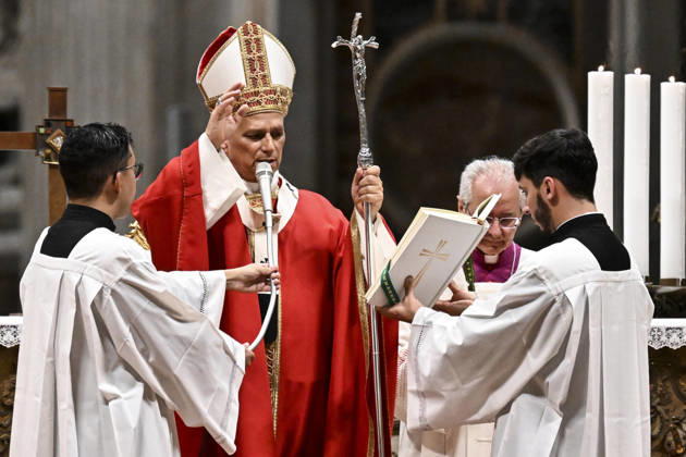 October 8, 2026, Vatican City, Vatican City: Pope Leo leads a mass for the inauguration of the academic year at the Pontificial University in Saint Peter s Square, Vatican City, 8 October 2026. ANSA RICCARDO ANTIMIANI. Vatican City Vatican City  - ZUMAa110 20261008_zaf_a110_013 Copyright: xRiccardoxAntimianix