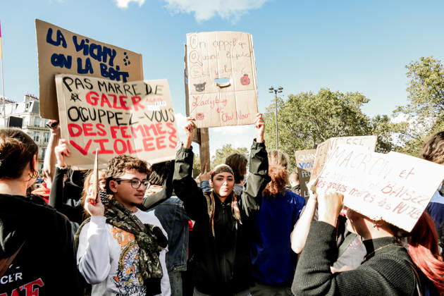 On Thursday, October 8, 2026, the Place de la Bastille in Paris was the focal point of a major high school student demonstration, part of a nationwide movement of anger affecting many schools. This Thursday, October 8, 2026, the Place de la Bastille in Paris was the focal point of a major high school student demonstration, part of a national movement of anger affecting many educational institutions 460318 2026 10 08 Paris France  Copyright: xLenain-VieiraxElisax xSTARFACEx STAR_460318_079