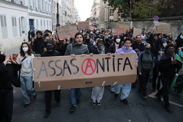 Student mobilization at Place de la Bastille in Paris PARIS, FRANCE – OCTOBER 8, 2026: Students who took part in blockades at several university institutions in Paris, including Paris-Pantheon-Assas University, along with many other students, converge on Place de la Bastille in Paris to voice their demands as part of a day of high school and university student mobilization. Umit Donmez Anadolu Ile-de-France France. Editorial use only. Please get in touch for any other usage.  Copyright: x2026xAnadoluxUmitxDonmezx