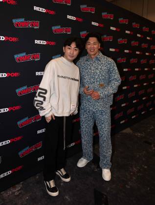 New York, NY- October 8: Inside the Saja Boys: Beyond KPOP Demon Hunters with Rich Ting and Neckwav at Comic Con October 8, 2026. Credit: Camara Porter USA - ZUMAa123 20261008_zaa_a123_067 Copyright: xAdMediax