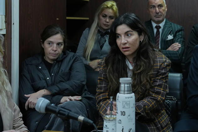 Closing arguments begin in the Maradona s death in Argentina SAN ISIDRO, ARGENTINA - OCTOBER 8: Dalma Maradona (L), and Gianinna Maradona (R), Diego Maradona’s daugthers, are seen at the courthouse as prosecutors and plaintiff attorneys present their closing arguments before Oral Criminal Court No. 7 in San Isidro, Argentina on October 8, 2026. The trial has entered its final stage, with the accusing parties seeking severe penalties against seven medical professionals charged with homicide with eventual intent over allegations of negligent and indifferent medical care that contributed to Maradona’s death. Luciano Gonzalez Anadolu San Isidro Argentina. Editorial use only. Please get in touch for any other usage. Copyright: x2026xAnadoluxLucianoxGonzalezx