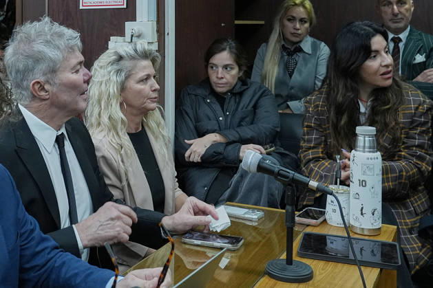 Closing arguments begin in the Maradona s death in Argentina SAN ISIDRO, ARGENTINA - OCTOBER 8: Dalma Maradona (L), and Gianinna Maradona (R), Diego Maradona’s daugthers, are seen at the courthouse as prosecutors and plaintiff attorneys present their closing arguments before Oral Criminal Court No. 7 in San Isidro, Argentina on October 8, 2026. The trial has entered its final stage, with the accusing parties seeking severe penalties against seven medical professionals charged with homicide with eventual intent over allegations of negligent and indifferent medical care that contributed to Maradona’s death. Luciano Gonzalez Anadolu San Isidro Argentina. Editorial use only. Please get in touch for any other usage. Copyright: x2026xAnadoluxLucianoxGonzalezx
