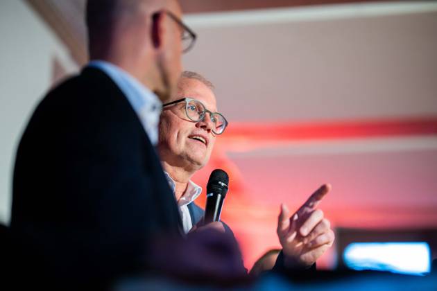 08.10.2026 - Jochen Ott MdL in Herford: Der Fraktionsvorsitzende der NRW-SPD und Spitzenkandidat zum Ministerpräsident zur Landtagswahl 2027. , Herford Nordrhein-Westfalen Deutschland -