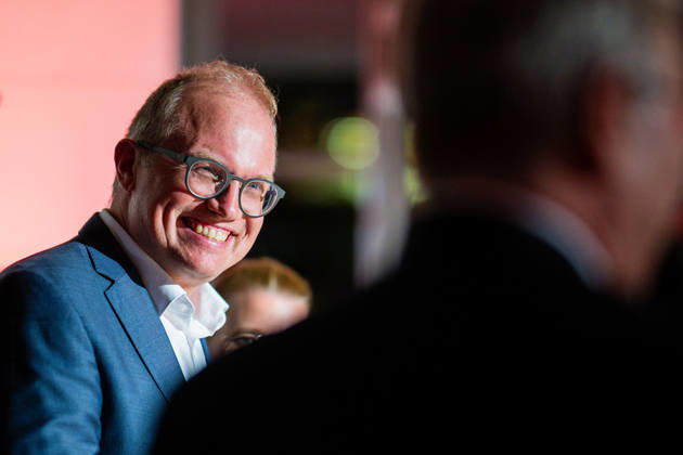 08.10.2026 - Jochen Ott MdL in Herford: Der Fraktionsvorsitzende der NRW-SPD und Spitzenkandidat zum Ministerpräsident zur Landtagswahl 2027. , Herford Nordrhein-Westfalen Deutschland -